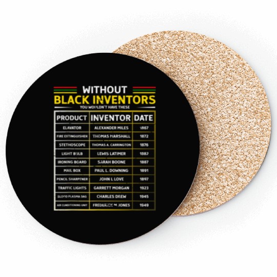 History Of Forgotten Black Inventors Black History Coasters