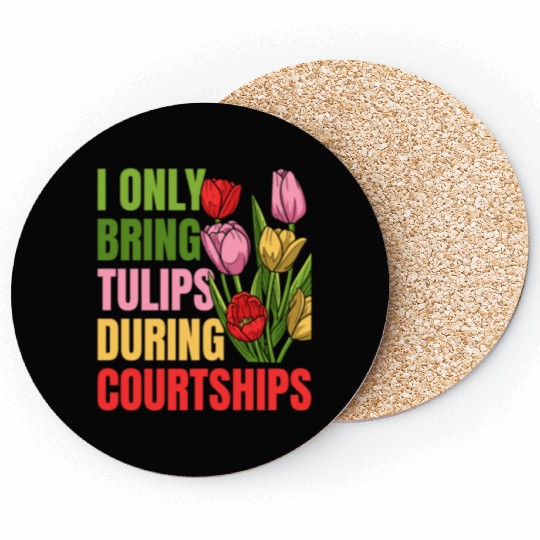 Tulip Gardening Tulips Coasters
