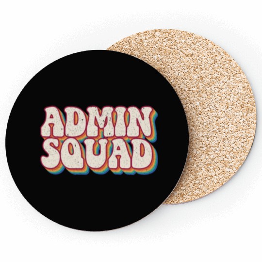 School Administrator Principal Admin Squad Coasters