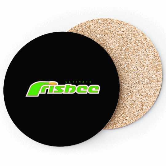 ultimate frisbee green Coasters