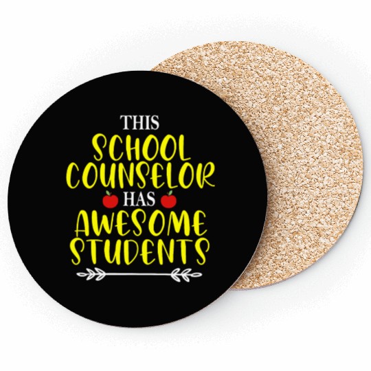 This School Counselor Has Awesome Students Coasters