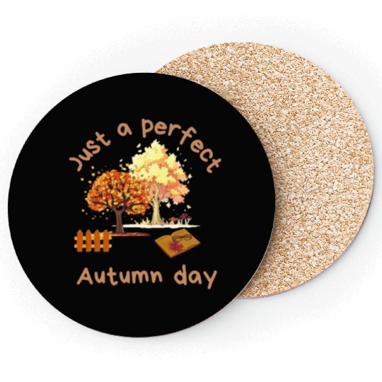 Just a perfect Autumn day Coasters