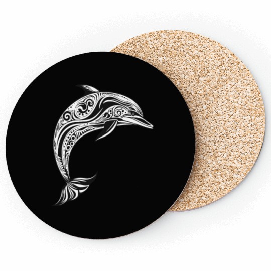 Dolphin maori design Coasters
