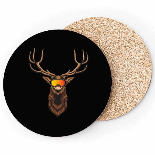 Mullet Deer, Deer Hunting Coasters