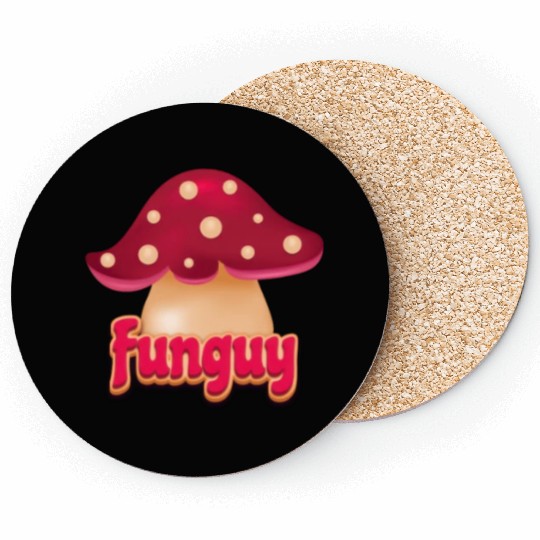 FunGuy Mushroom: The Fungus Among Us Coasters