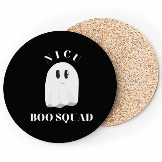 Cute NICU Halloween | NICU Boo Squad design Coasters