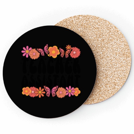 Floral Teacher Assistant Coasters