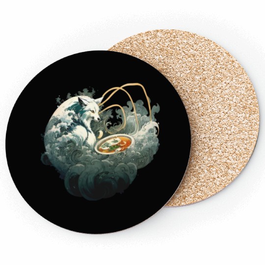 Nine Tailed Fox Ramen - Kitsune Coasters