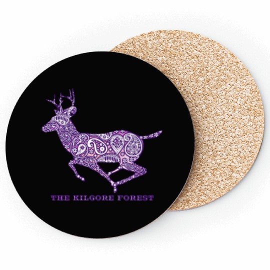 Deer - Violet Coasters