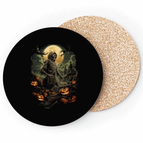 Epic Halloween Zombie Costume Scare Your Friends Coasters