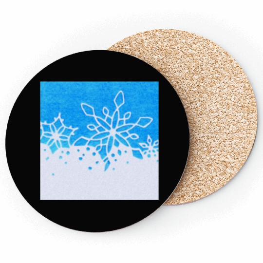 Christmas Snowflakes Coasters