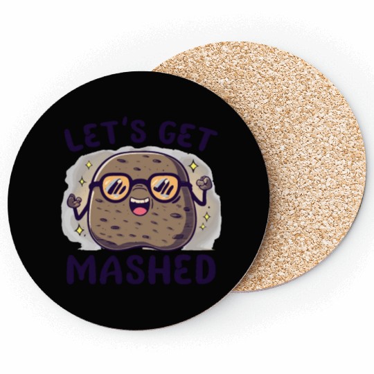 Let's Get Mashed Potato Coasters