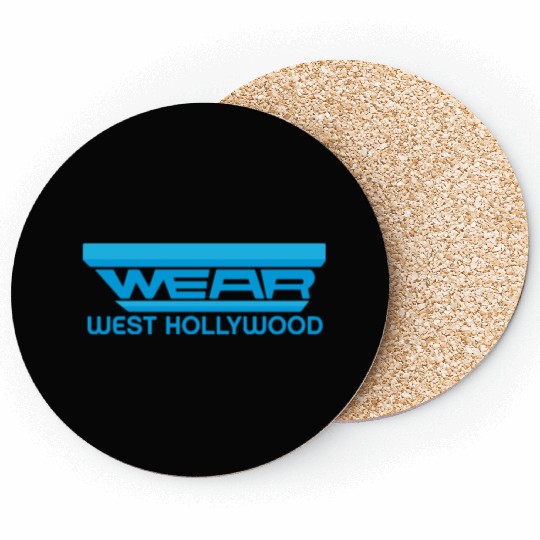 Wear West Hollywood for Music Rock Lover Coasters