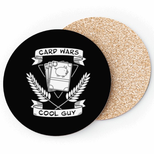 Adventure Time Card Wars Coasters