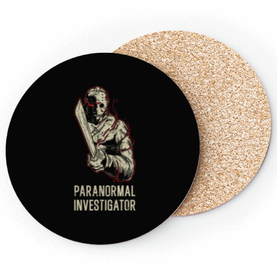 Ghost Hunting Paranormal Investigator Coasters