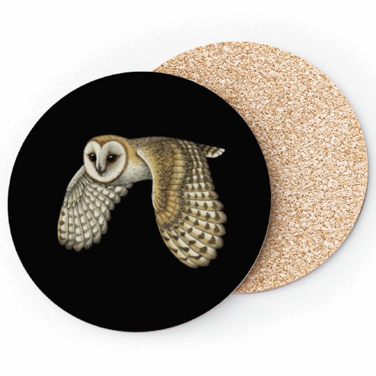Barn Owl Coasters