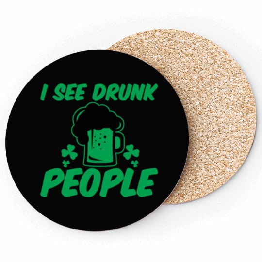 I See Drunk People 2 Coasters