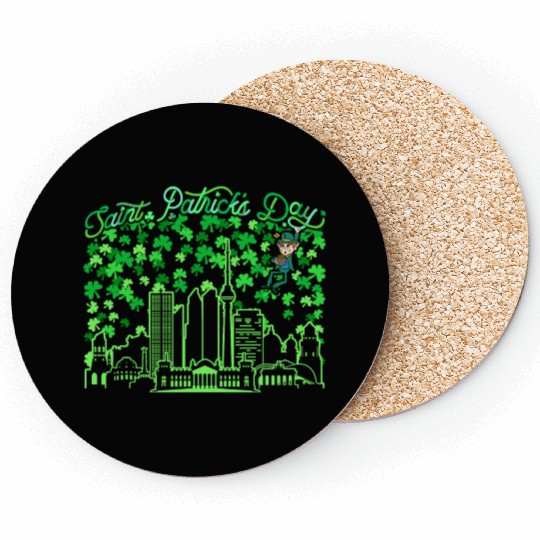 Saint Patrick's Day Berlin Germany Coasters