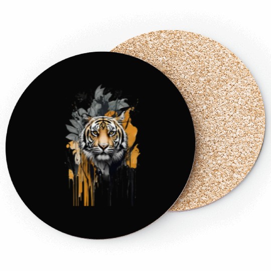tiger abstack Coasters
