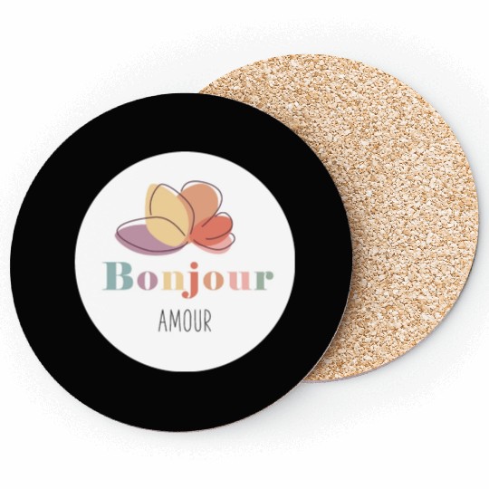 BONJOUR AMOUR Coasters