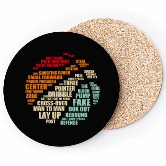 BASKETBALL LOVE Coasters