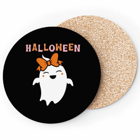 CUTE GHOST Coasters