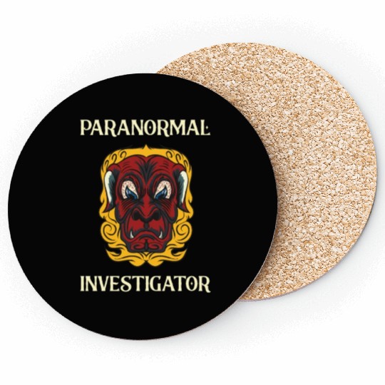 Ghost Hunting Paranormal Investigator Coasters