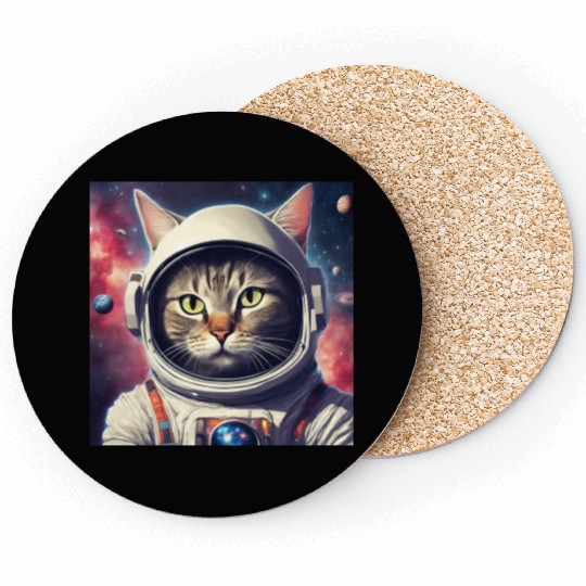 space cat Coasters