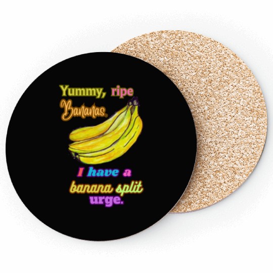 Banana Split Coasters