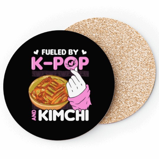 Kimchi Lovers Korean Cuisine Food Gifts Coasters