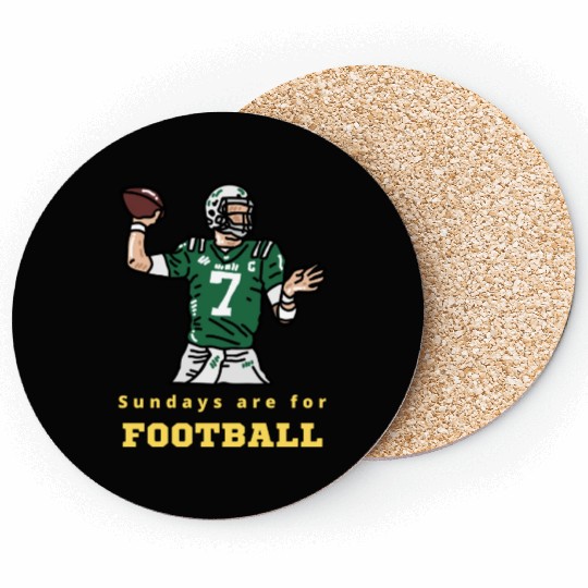Sundays Are For Football - Sunday Football Coasters