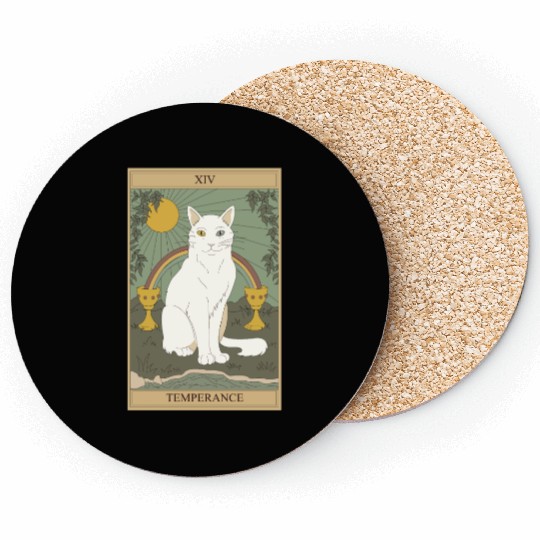 Cat rainbow Coasters