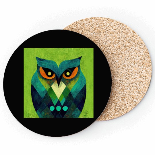 Mod Owl: ScOwl Owl Coasters