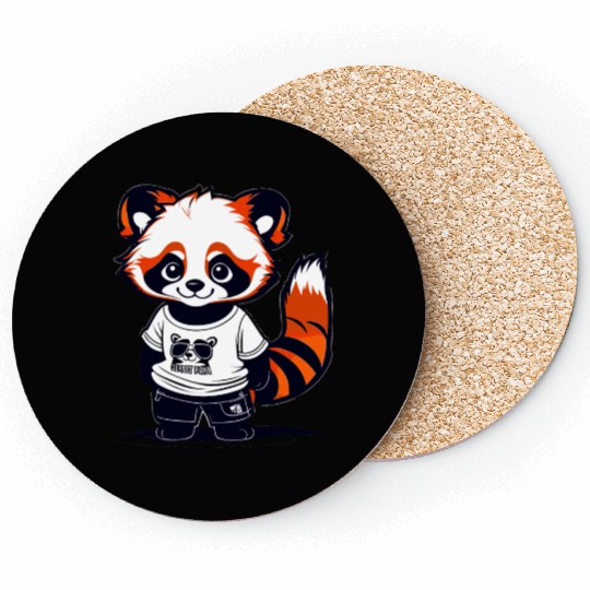 Red Panda Cub Coasters