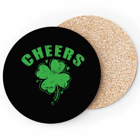 Cheers St. Patricks Day Coasters
