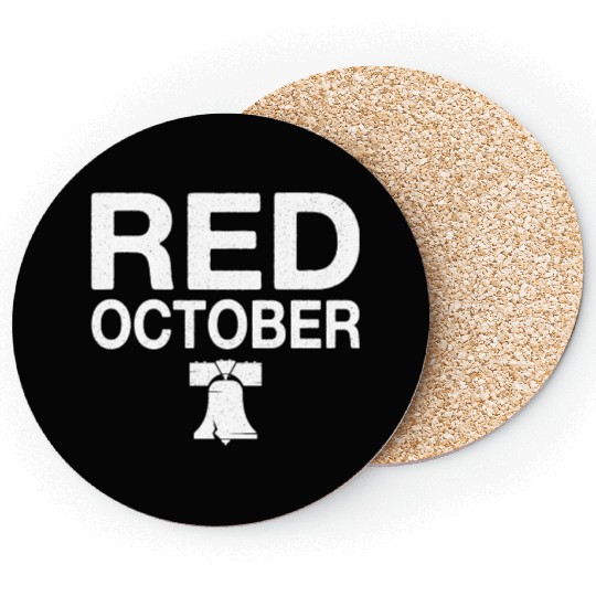 Philly Red October Philadelphia Coasters
