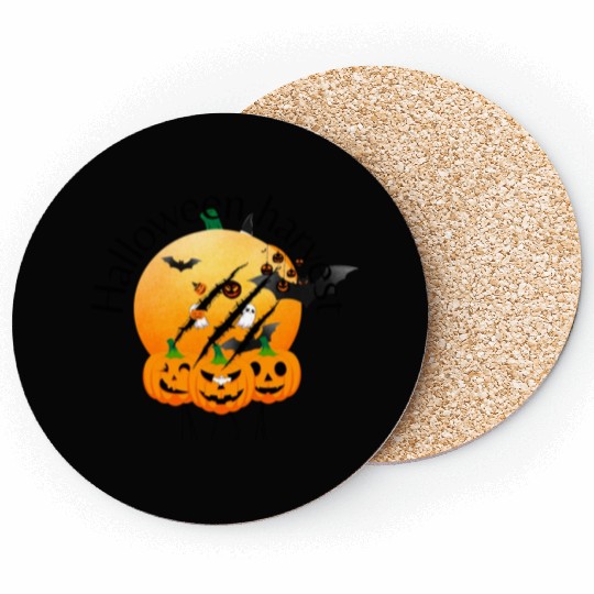 Halloween Harvest Be Courageous Coasters