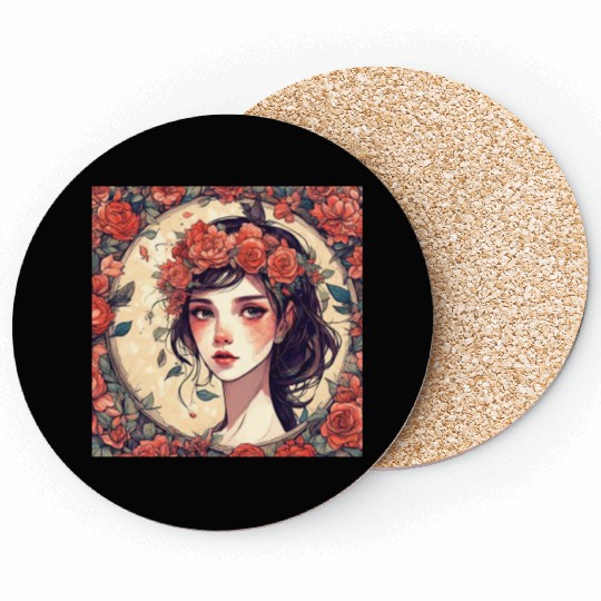 pretty girl Coasters