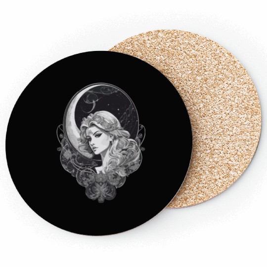 Virgo Tarot Spirituality - Precise Wisdom Coasters