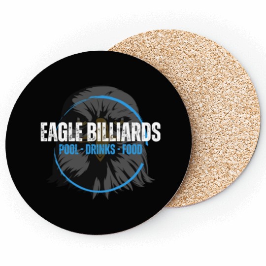 Eagle Billiards Branded Clothing Coasters