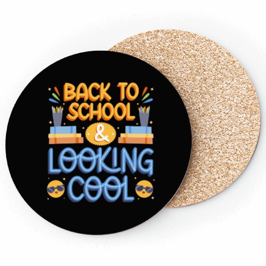 Back To School Looking Cool Coasters