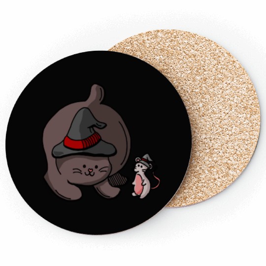 Cute Kittens Friends Coasters