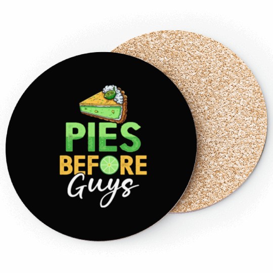 Key Lime Pie Lover Dessert Coasters