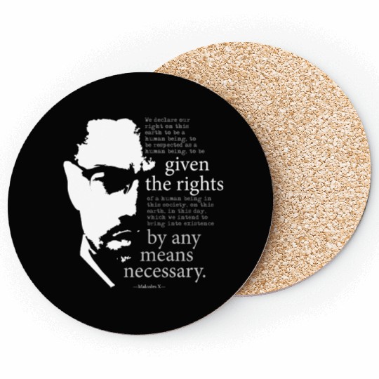 Black History Month the best quote Coasters