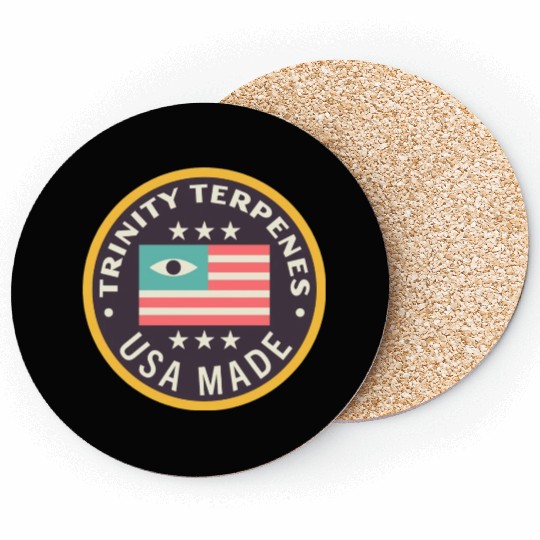 Trinity Terpenes Usa Made Coasters