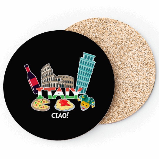 I LOVE ITALY Coasters