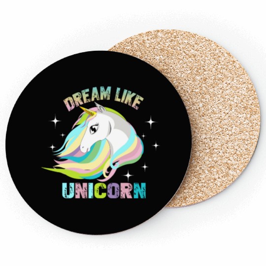 DREAM LIKE UNICORN Coasters