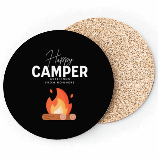 Happy Camper Coasters
