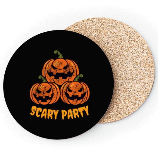 Halloween pumpkin Coasters