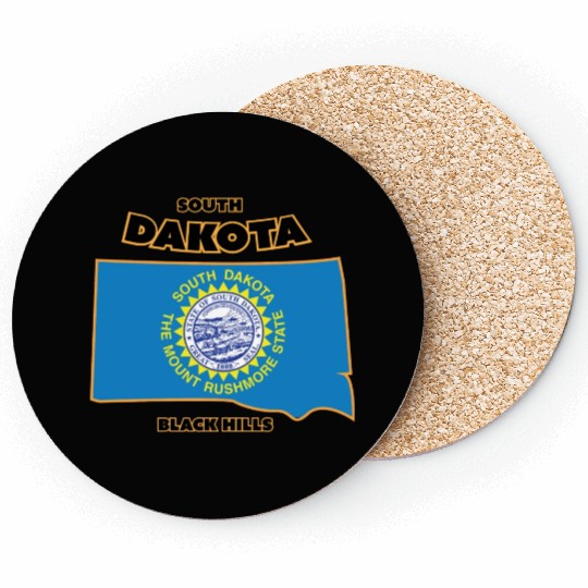 South Dakota - Flag Coasters